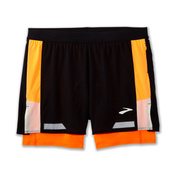 Męskie spodenki do biegania Run Visible 5" 2in1 Short 2.0 - Brooks-Running