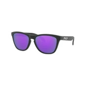 Oakley Frogskins - Matte Black - Prizm Violet - OO9013-H655 - Okulary przeciwsłoneczne