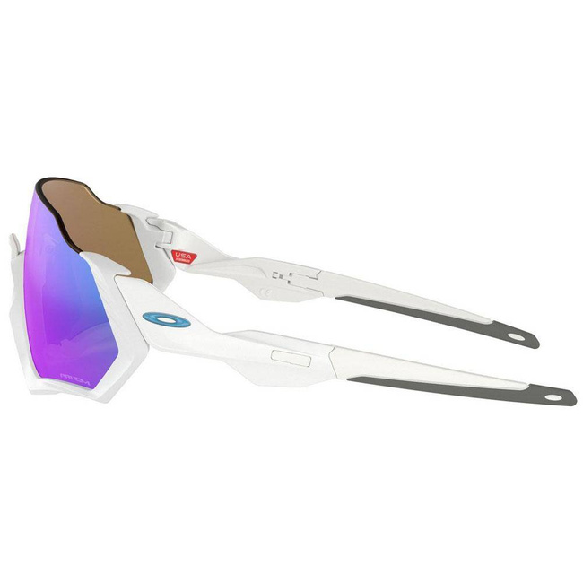 Oakley Flight Jacket - Matte White - Prizm Sapphire - OO9401-0237 - Okulary przeciwsłoneczne