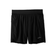 Sherpa 5" 2in1 Short Spodenki Biegowe Męskie Czarne - Brooks-Running
