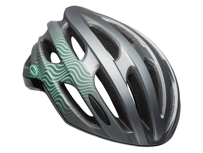 Kask szosowy BELL FORMULA tsunami matte gloss gunmetal mint black roz. L (58-62 cm)