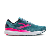 Buty do biegania damskie Ghost 16 na asfalt niebiesko-zielone - Brooks-Running