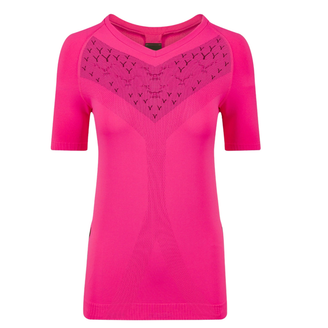 Koszulka Damska X-Bionic Twyce Run Shirt Neo Pink/X Black