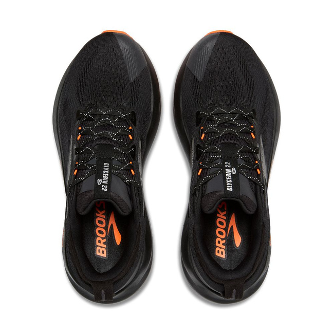 Buty do biegania męskie Glycerin 22 na asfalt czarne - Brooks-Running