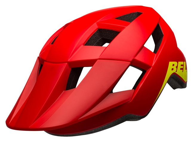 Kask juniorski BELL SPARK JUNIOR matte gloss red hi-viz roz. Uniwersalny (50-57 cm)