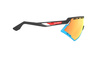 Okulary Rudy Project Defender Bahrain Mclaren Black Matte - Multilaser Orange