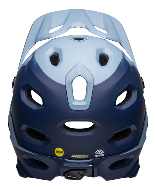 Kask full face BELL SUPER DH MIPS SPHERICAL matte light blue navy