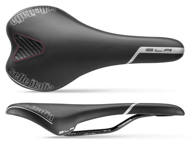 Siodło SELLE ITALIA SLR TM, S (id match S1), Manganese Rail, Duro-Tek, 233g