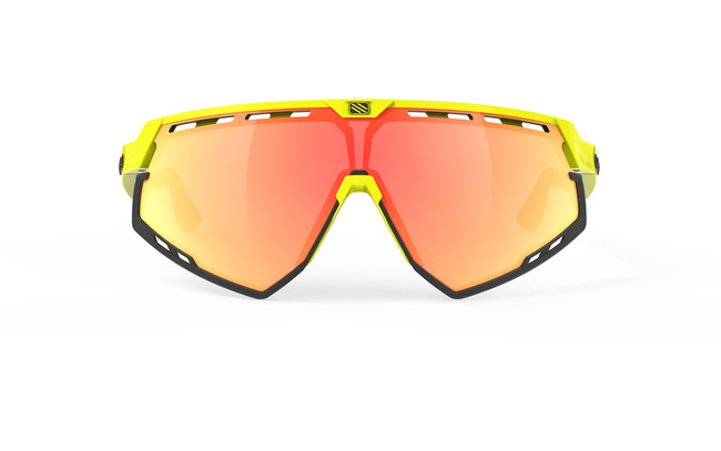 Okulary Rudy Project DEFENDER YELLOW FLUO GLOSS / BLACK - MULTILASER ORANGE