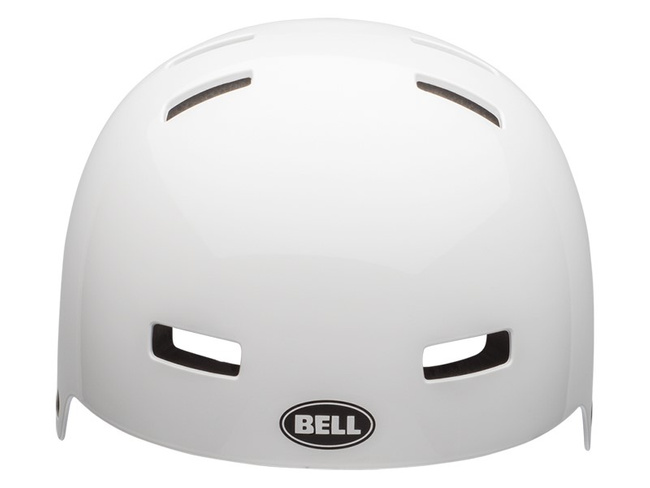 Kask bmx BELL LOCAL gloss white roz. M (55–59 cm)