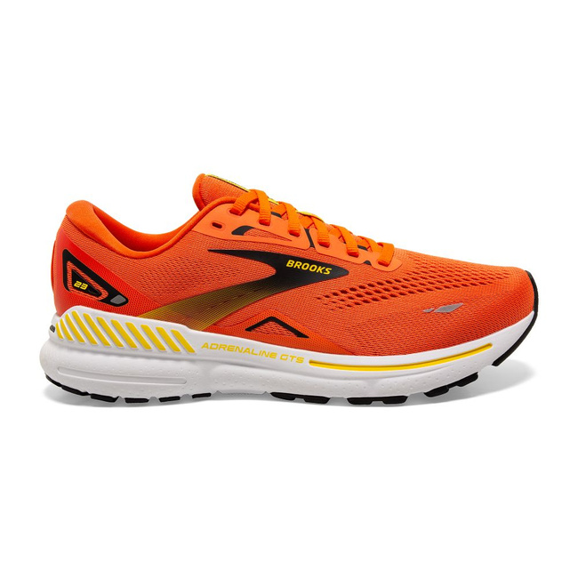 Adrenaline Gts 23 Męskie Treningowe Buty Do Biegania Po Asfalcie Pomarańczowe - Brooks-Running