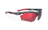 Okulary Rudy Project Propulse Charcoal Matte - Multilaser Red