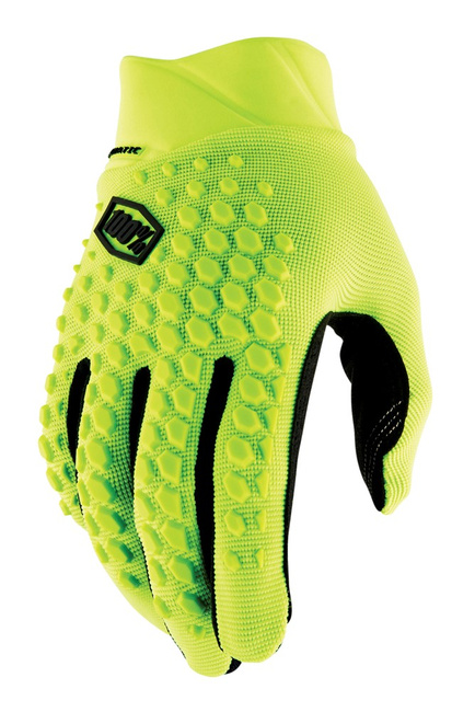 Rękawiczki 100% GEOMATIC Glove fluo yellow roz. XXL (długość dłoni 209-216 mm)