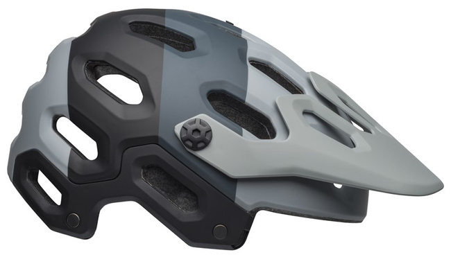 Kask mtb BELL SUPER 3 downdraft matte gray gunmetal