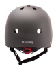 Kask rowerowy dla dzieci TRACKER - Love 2 RIDE, rozm. S, 50-54 cm z lampką LED i klipsem magnetycznym Graphite - Sunbaby