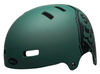 Kask bmx BELL LOCAL mate green black skull roz. L (59–61.5 cm)