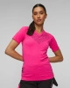 Koszulka Damska X-Bionic Twyce Run Shirt Neo Pink/X Black