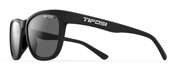 Okulary TIFOSI SWANK POLARIZED satin black (1 szkło Smoke 15,4% transmisja światła)