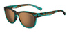 Okulary TIFOSI SWANK POLARIZED blue confetti (1 szkło Brown 15,4% transmisja światła)