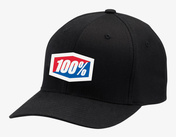 Czapka z daszkiem 100% OFFICIAL X-Fit flexfit hat black