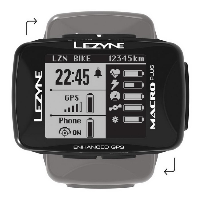 Licznik rowerowy LEZYNE MACRO PLUS GPS