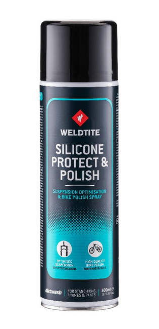 Nabłyszczacz ochronny WELDTITE Silicone Protect & Polish - Spray 500 ml