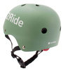 Kask rowerowy dla dzieci HEART BIKE - Love 2 RIDE, rozm. S, 50-54 cm z lampką LED i klipsem magnetycznym Pistachio - Sunbaby