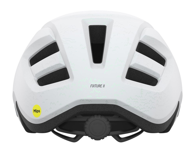 Kask mtb GIRO FIXTURE II INTEGRATED MIPS W matte white green pearl roz. Uniwersalny (50-57 cm)