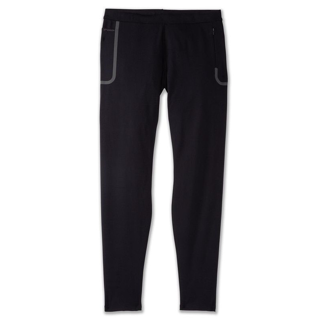 Momentum Thermal Tight Męskie Spodnie Do Biegania - Brooks-Running