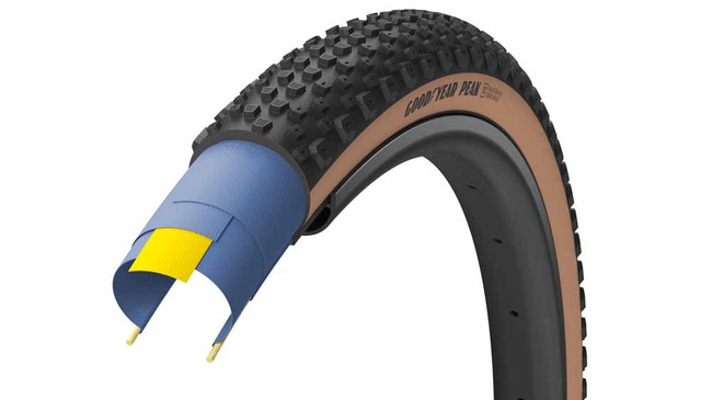 Opona Goodyear - Peak Ultimate Tubeless Complete 700x40/40-622 K. Blk/Tan