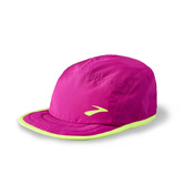 Czapka do biegania z daszkiem Lightweight packable hat 2.0 różowa zwijalna lekka uniseks