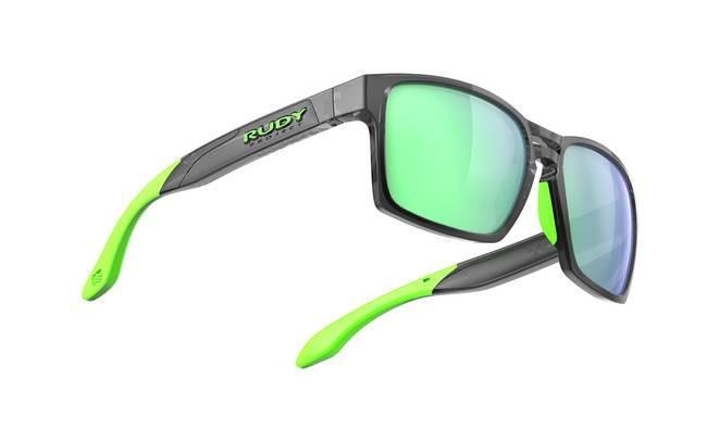 Okulary Rudy Project SPINAIR 57 WATER SPORTS CRYSTAL GRAPHITE - POLAR 3FX HDR MULTILASER GREEN