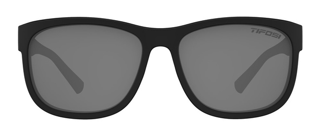 Okulary TIFOSI SWANK XL POLARIZED blackout (1 szkło Smoke 15,4% transmisja światła)