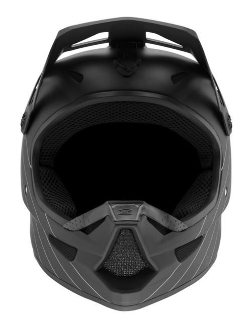 Kask full face juniorski 100% STATUS DH/BMX Helmet Essential Black