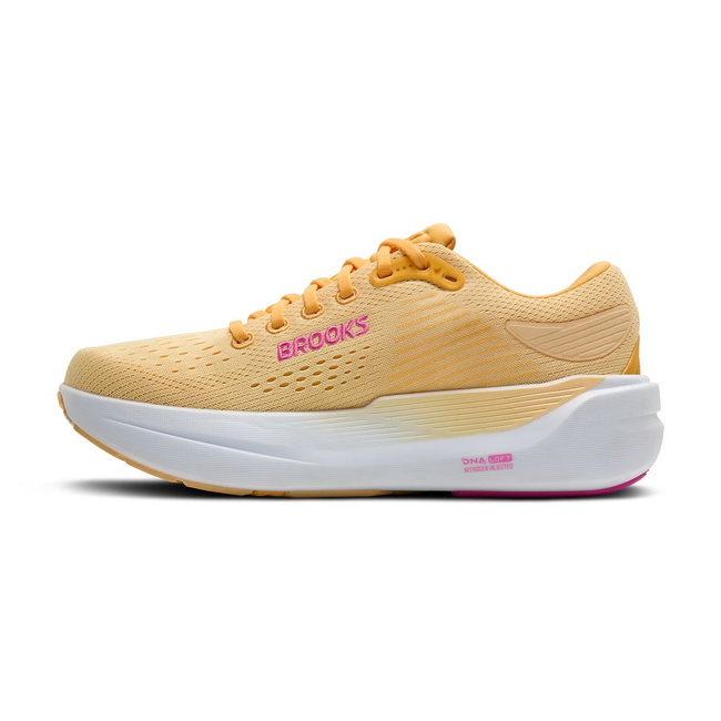Buty do biegania damskie Ghost max 3 na asfalt pomarańczowe - Brooks-running