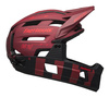 Kask full face BELL SUPER AIR R MIPS SPHERICAL matte red black fasthouse