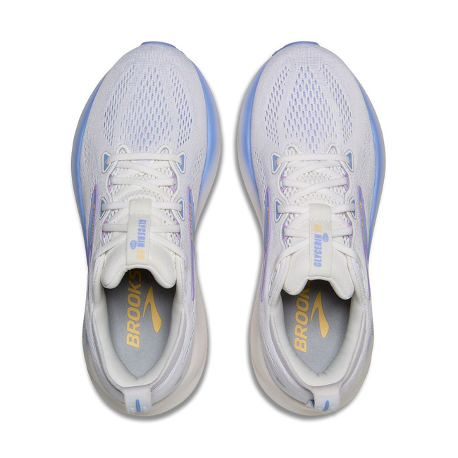 Buty do biegania damskie Glycerin 22 na asfalt białe - Brooks-Running