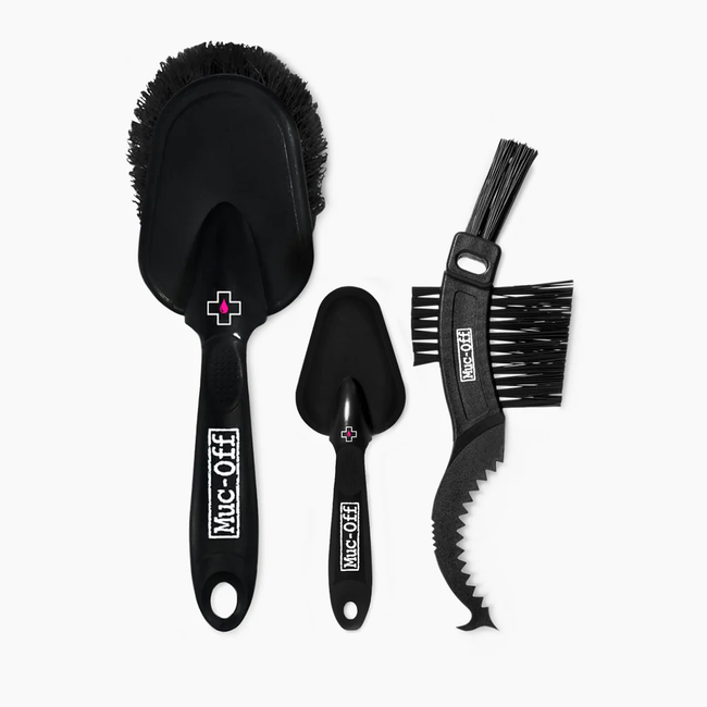 Muc-Off Zestaw 3 Szczotek Premium Brush Set