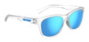 Okulary TIFOSI SWANK CLARION POLARIZED satin clear (1 szkło Clarion Blue 15,4% transmisja światła)