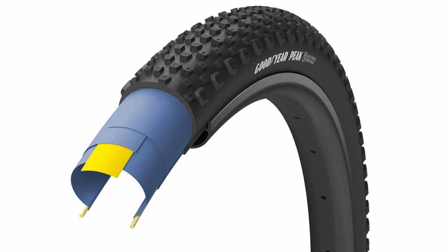 Opona Goodyear - Peak Ultimate Tubeless Complete 700x45/45-622 K. Blk