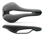 Siodło SELLE ITALIA FLITE BOOST GRAVEL TI316, Superflow S (id match S3), TI 316 Rail, Fibra-Tek, Light Gel, 228g, Szare