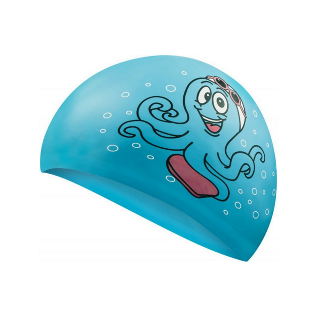 Czepek Kiddie Octopus niebieski - Aqua-Speed 