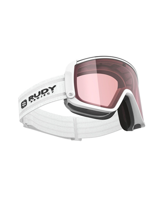 Gogle Rudy Project Spincut White Gloss - Laser Kayvon Red DL