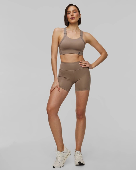 Leginsy damskie On running Performance short tights