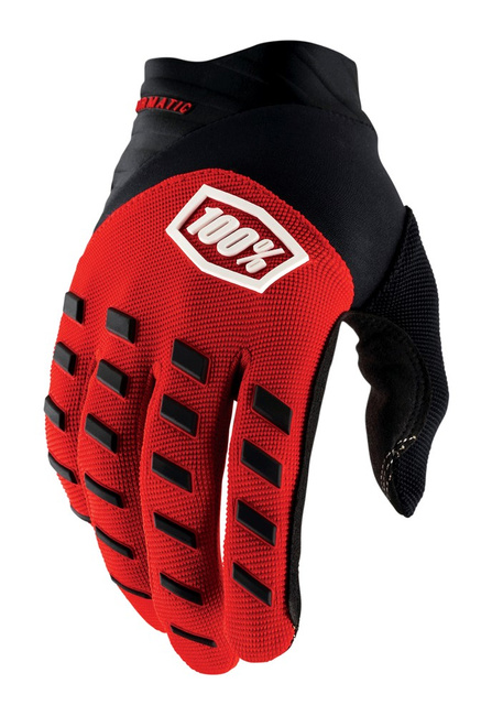 Rękawiczki 100% AIRMATIC Glove red black