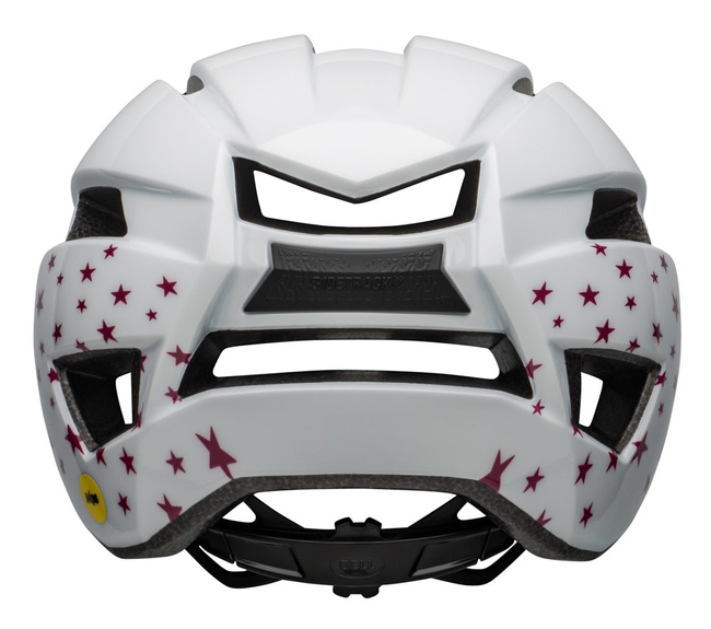 Kask juniorski BELL SIDETRACK II INTEGRATED MIPS white stars roz. Uniwersalny (50–57 cm)