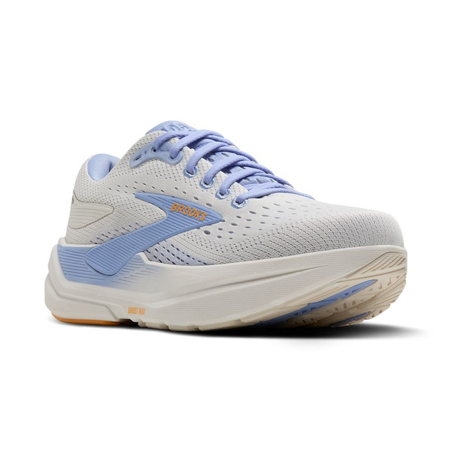 Buty do biegania damskie Ghost max 3 na asfalt jasnoszare - Brooks-running