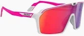 Okulary Rudy Project SPINSHIELD WHITE / PINK FLUO MATTE - Multilaser Red