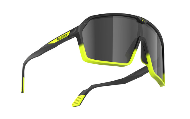 Okulary Rudy Project Spinshield Black Fade Yellow Fluomatte - Smoke Black