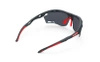 Okulary Rudy Project Propulse Charcoal Matte - Multilaser Red